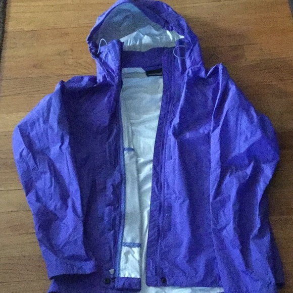 Marmot Hooded Wind breaker, Purple, Sz Small - Picture 1 of 5